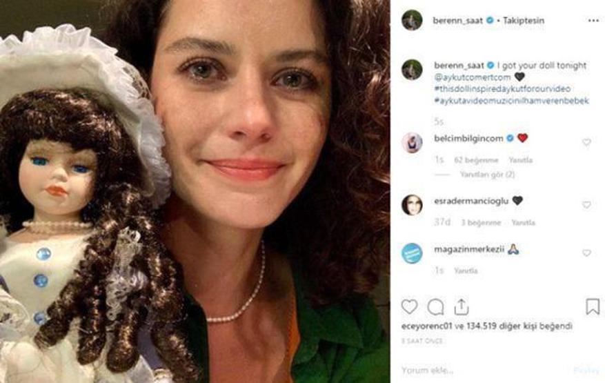 Beren Saat gözyaşlarını tutamadı