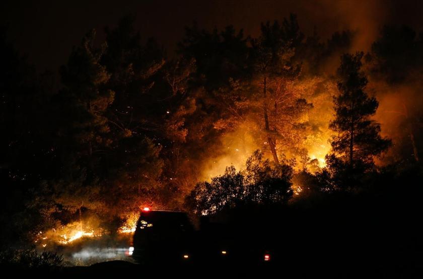 İzmir ve Muğlada orman yangınlarında sabotaj şüphesi