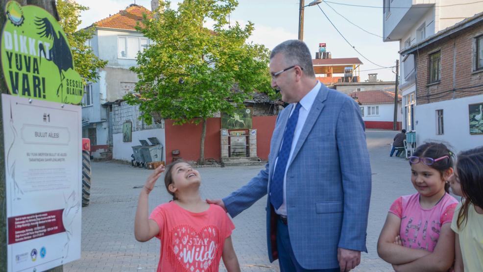 Beyzanur ve 6 leyleğin müthiş dostluğu