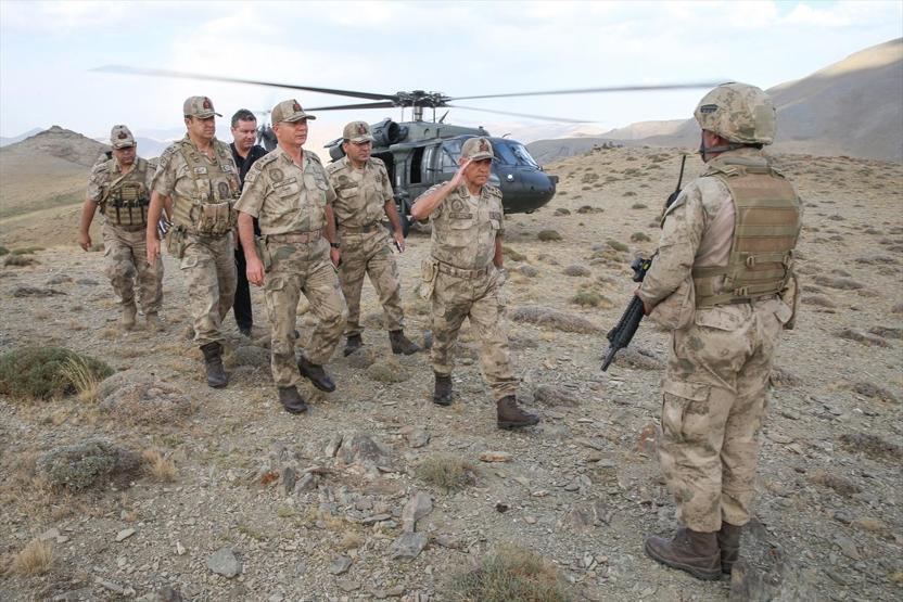 Orgeneral Çetin: Dağlar tamamen temizlenmiş durumda