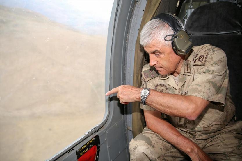 Orgeneral Çetin: Dağlar tamamen temizlenmiş durumda