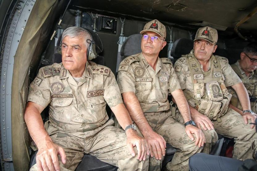 Orgeneral Çetin: Dağlar tamamen temizlenmiş durumda