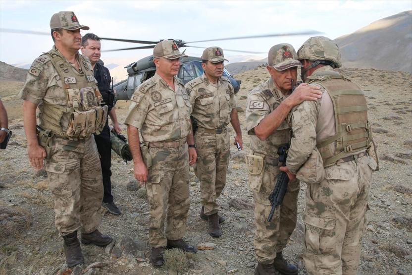 Orgeneral Çetin: Dağlar tamamen temizlenmiş durumda