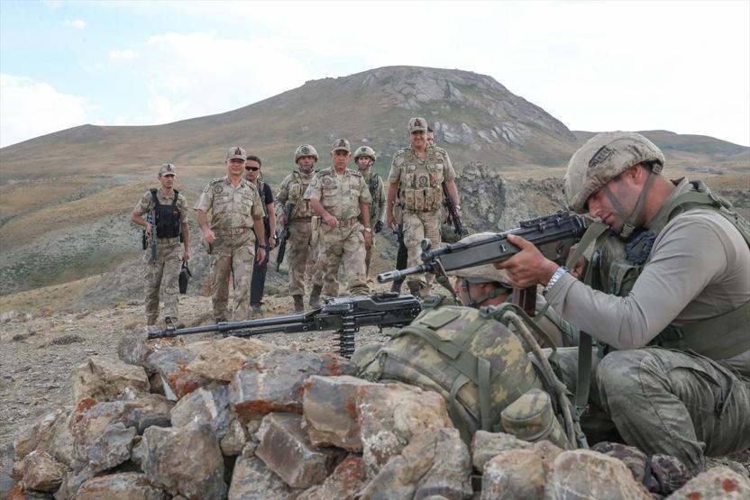 Orgeneral Çetin: Dağlar tamamen temizlenmiş durumda