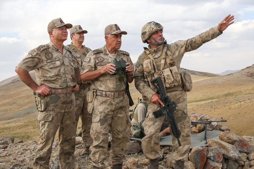 Orgeneral Çetin: Dağlar tamamen temizlenmiş durumda