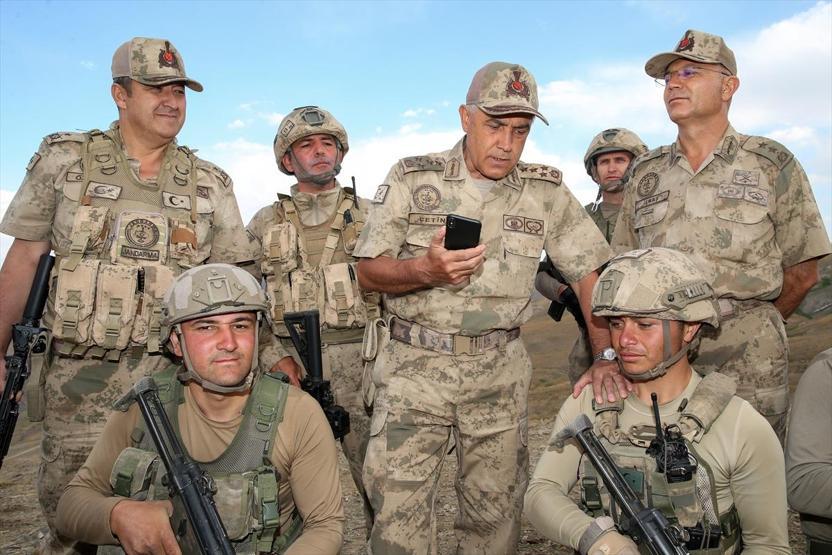 Orgeneral Çetin: Dağlar tamamen temizlenmiş durumda
