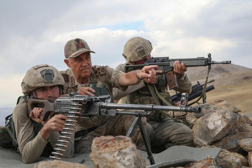 Orgeneral Çetin: Dağlar tamamen temizlenmiş durumda