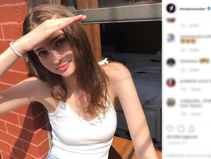 Ünlü aktör Paul Walkerın kızı Meadow Rainden duygulandıran paylaşım