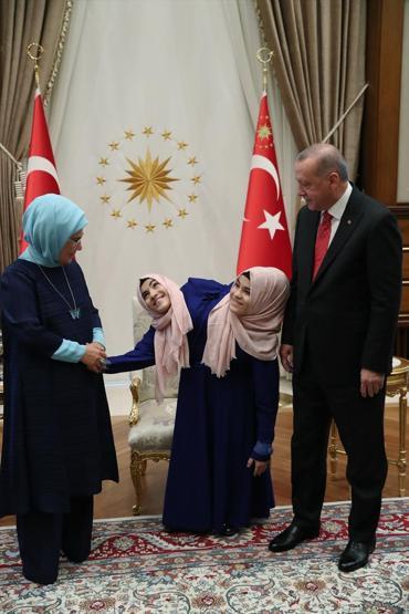 Siyam ikizleri Cumhurbaşkanlığı Külliyesi’nde