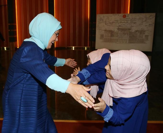 Siyam ikizleri Cumhurbaşkanlığı Külliyesi’nde