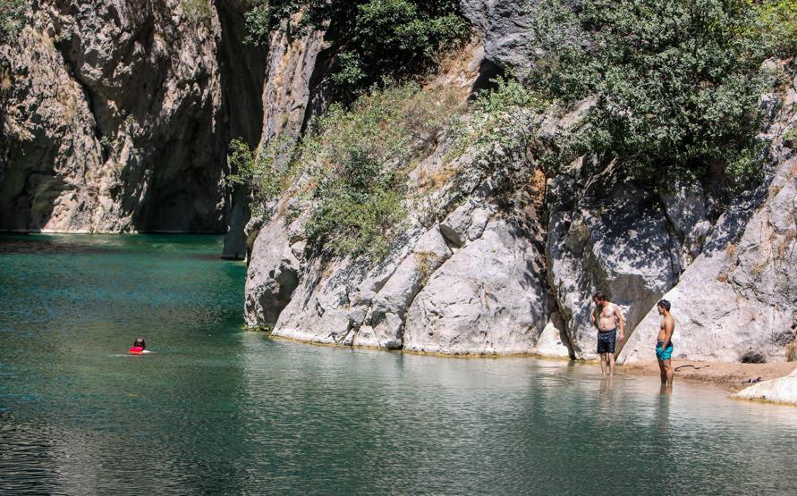 Antalyanın keşfedilmemiş gizli cenneti Kapuz Kanyonu