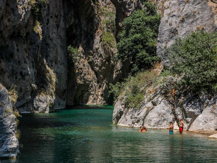Antalyanın keşfedilmemiş gizli cenneti Kapuz Kanyonu