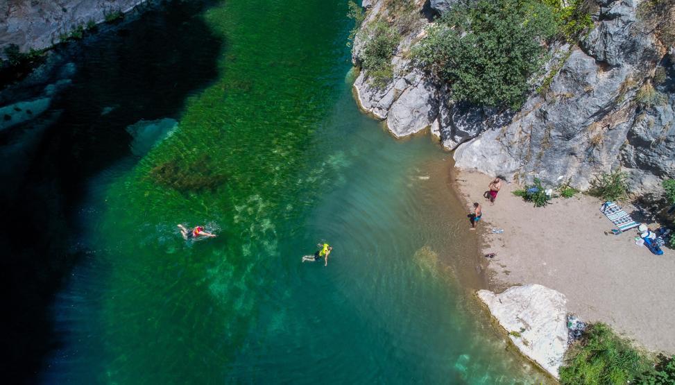 Antalyanın keşfedilmemiş gizli cenneti Kapuz Kanyonu