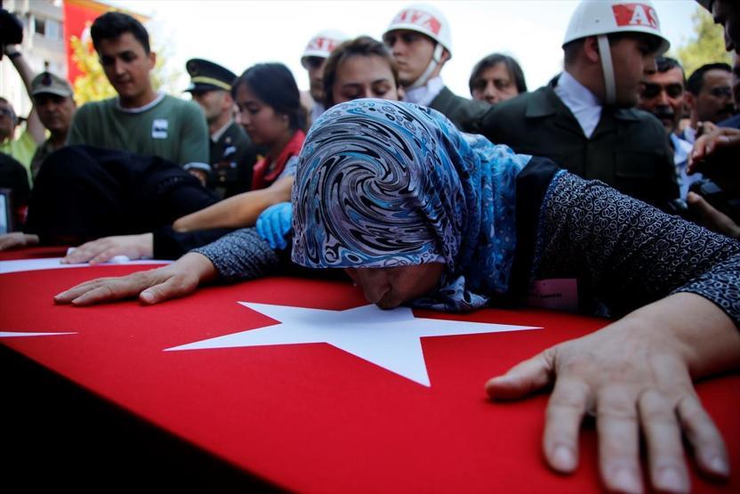 Şehit Aslan, memleketi Osmaniyede son yolculuğuna uğurlandı