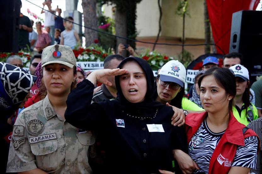 Şehit Aslan, memleketi Osmaniyede son yolculuğuna uğurlandı