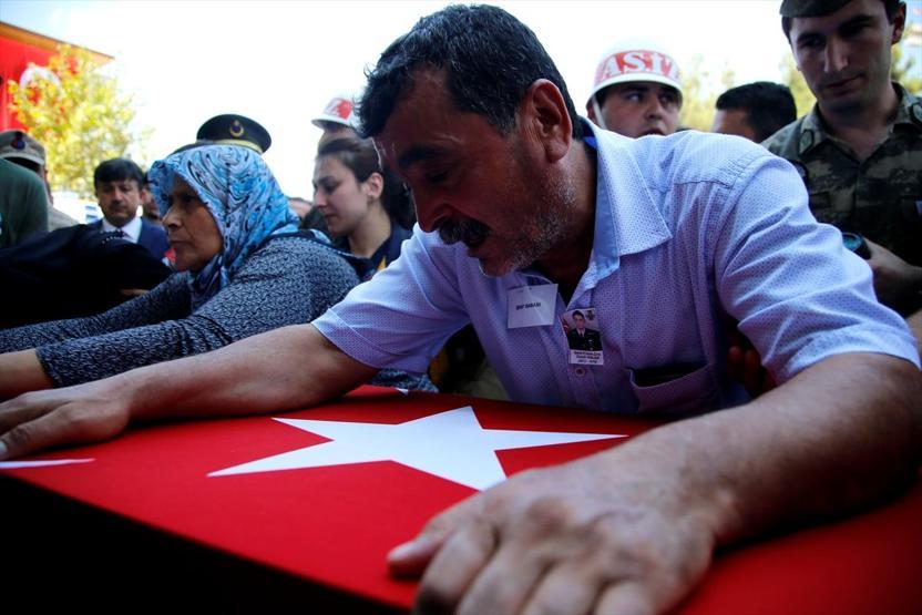 Şehit Aslan, memleketi Osmaniyede son yolculuğuna uğurlandı