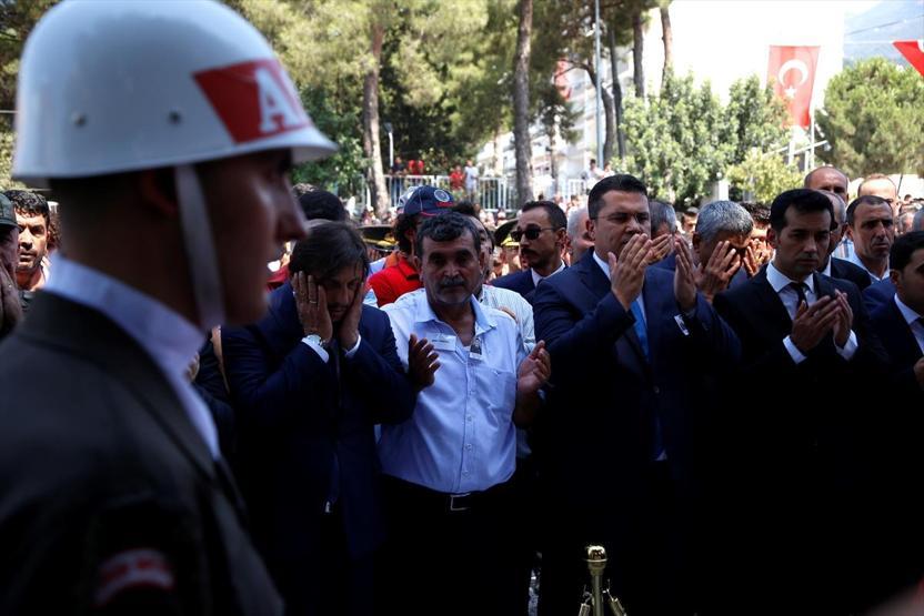 Şehit Aslan, memleketi Osmaniyede son yolculuğuna uğurlandı