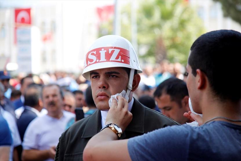 Şehit Aslan, memleketi Osmaniyede son yolculuğuna uğurlandı