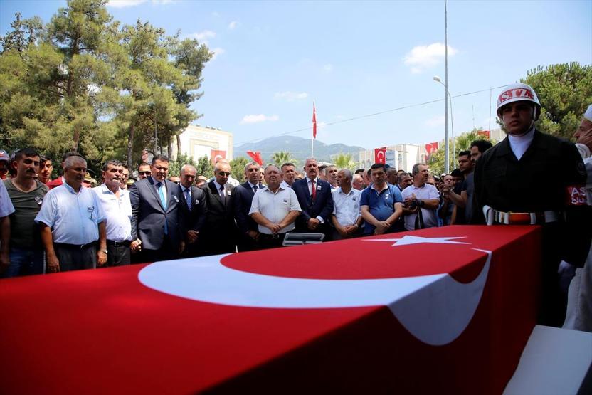 Şehit Aslan, memleketi Osmaniyede son yolculuğuna uğurlandı