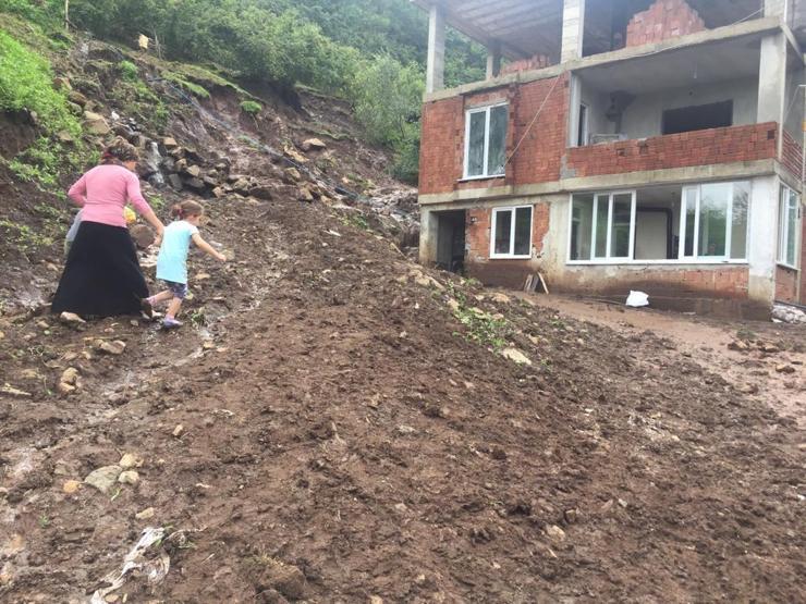 Orduda heyelan sonrası ağır tablo