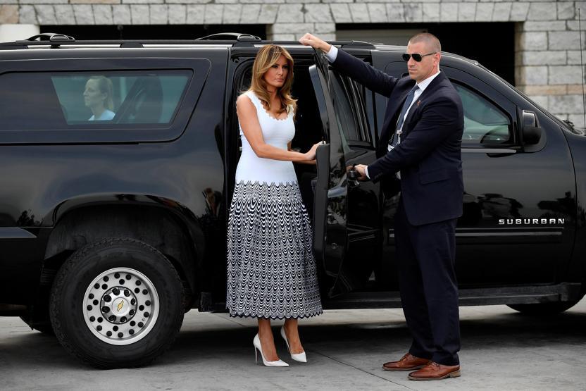 Melania Trumpın G7 stili gündem yarattı