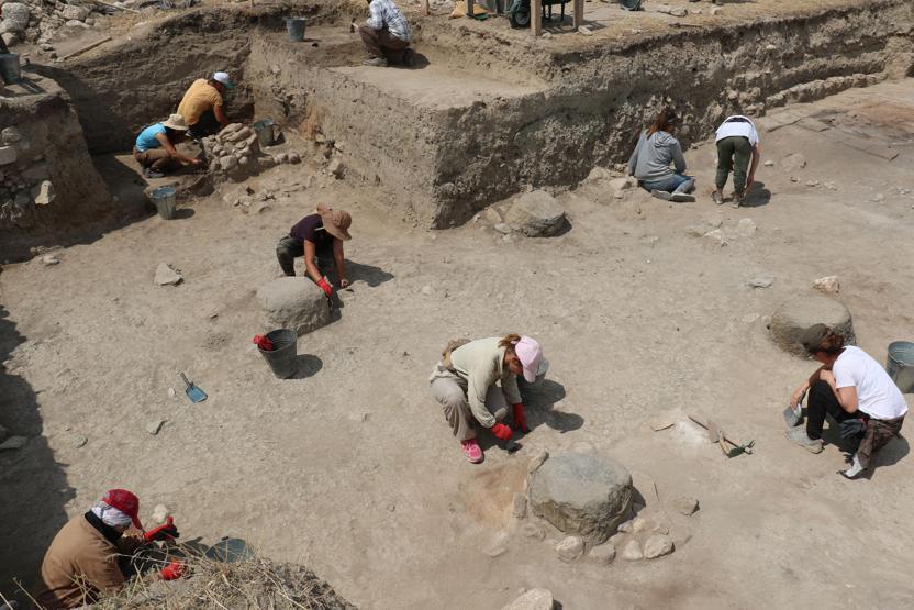 Amasyadaki kazıda 2500 yıllık posta merkezi kalıntıları bulundu