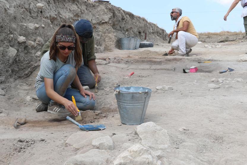 Amasyadaki kazıda 2500 yıllık posta merkezi kalıntıları bulundu