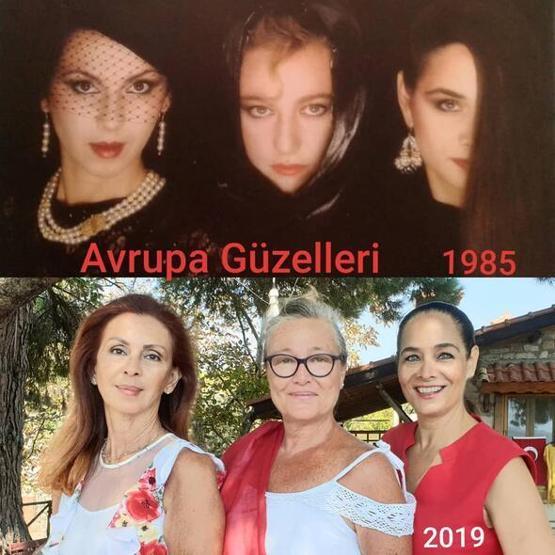 Avrupa eski güzelleri 34 yıl sonra aynı karede