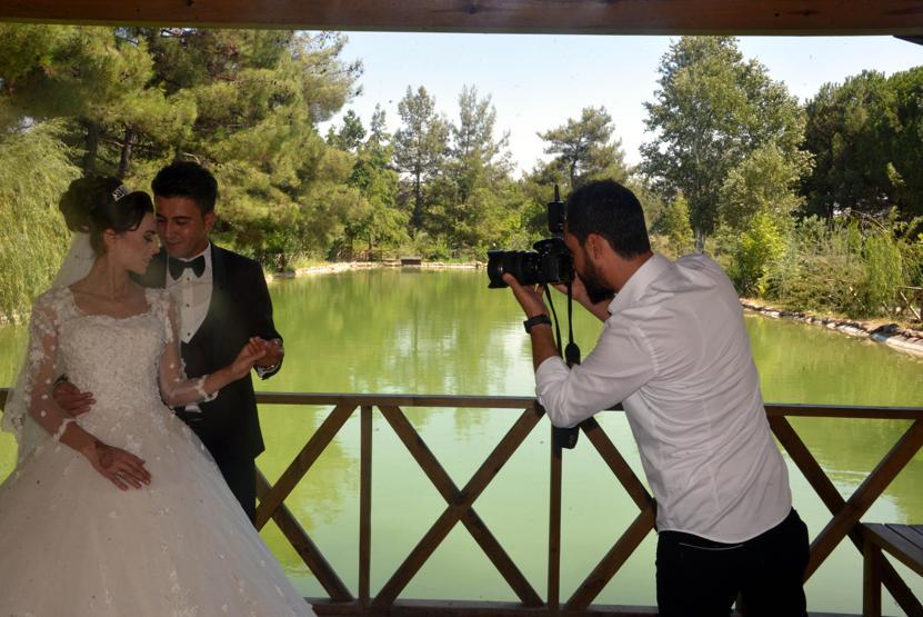 Botanik bahçesi, fotoğraf stüdyosu oldu