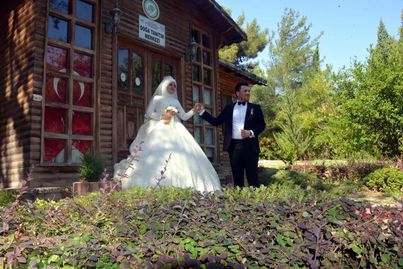 Botanik bahçesi, fotoğraf stüdyosu oldu