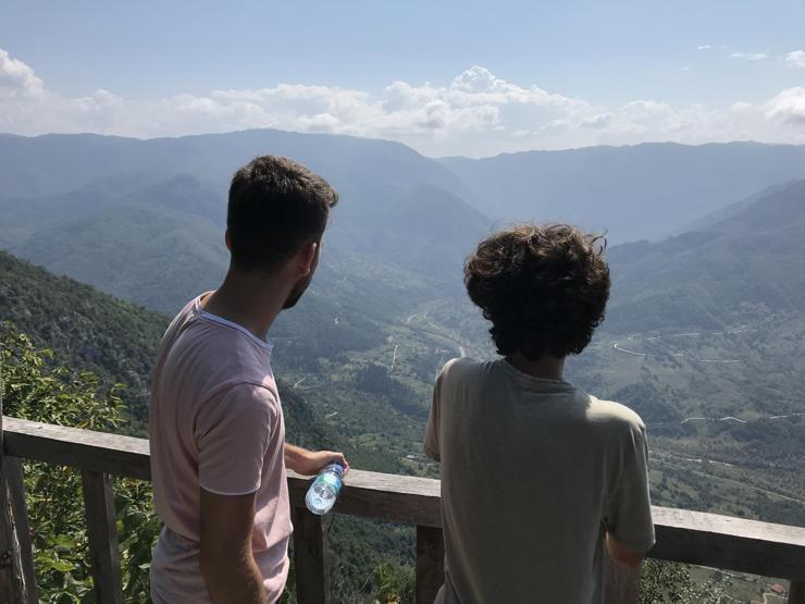 Loç Vadisi Seyir Terasına ziyaretçi akını