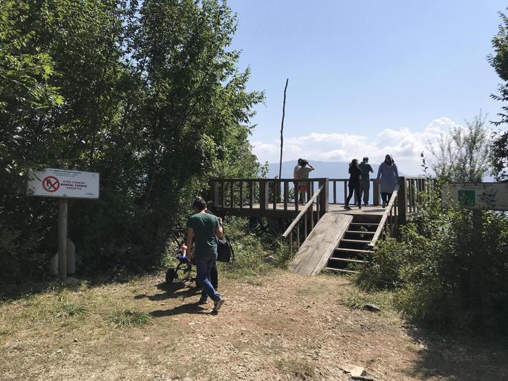 Loç Vadisi Seyir Terasına ziyaretçi akını