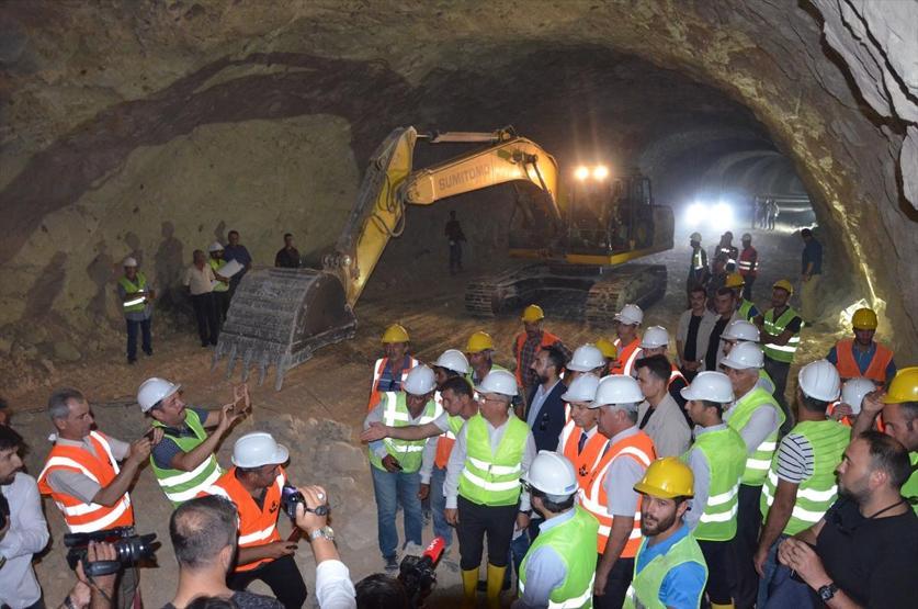 Ve ışık göründü Tam 1230 metre uzunluğunda...