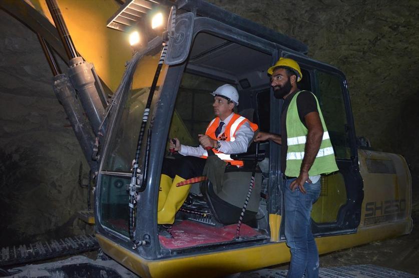 Ve ışık göründü Tam 1230 metre uzunluğunda...