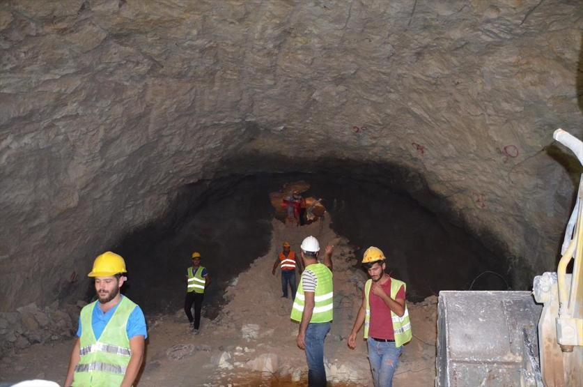 Ve ışık göründü Tam 1230 metre uzunluğunda...