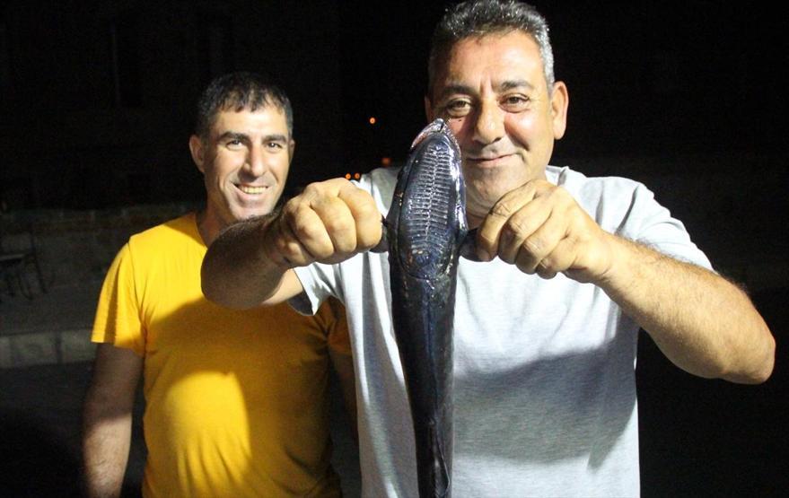 “30 yıldır balıkçıyım ilk kez rastladım”