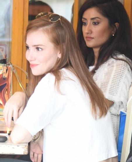 Elçin Sangunun kahvaltı keyfi