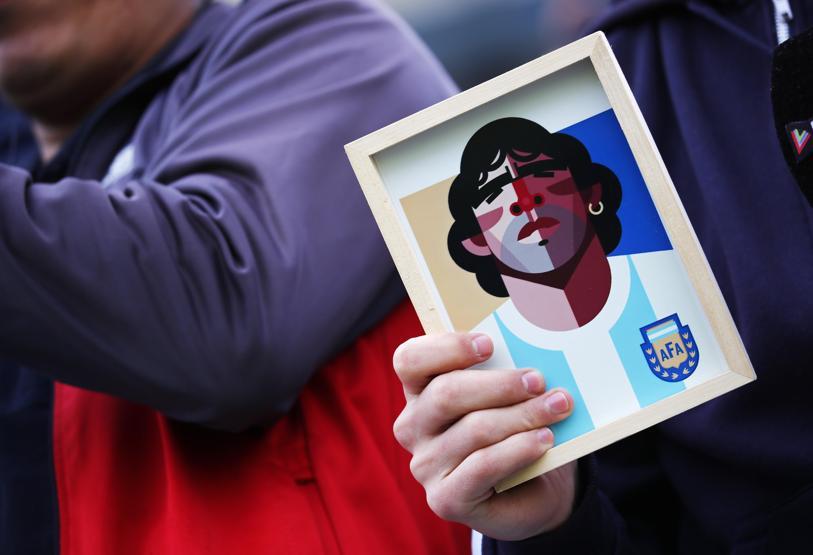 Maradona idmana çıktı Arjantin sallandı