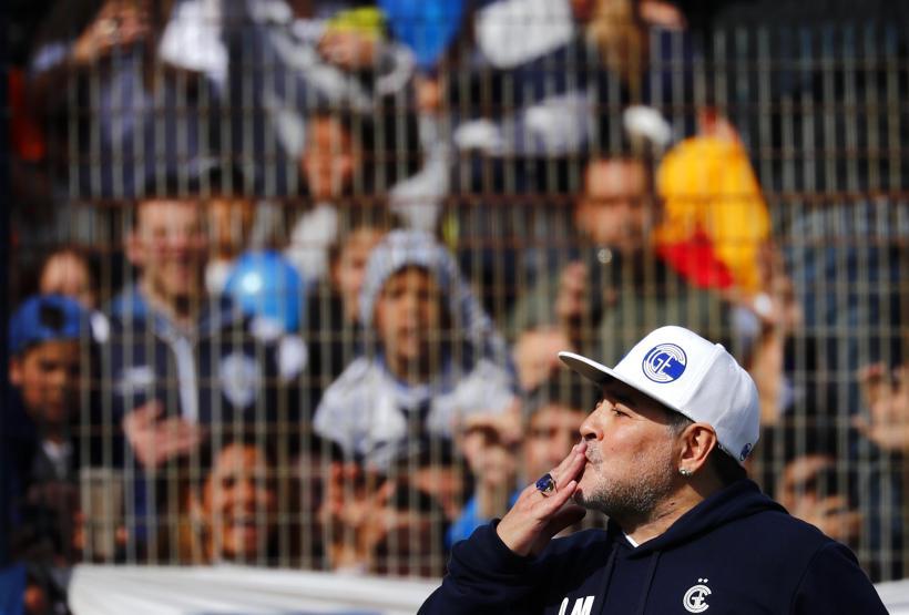 Maradona idmana çıktı Arjantin sallandı
