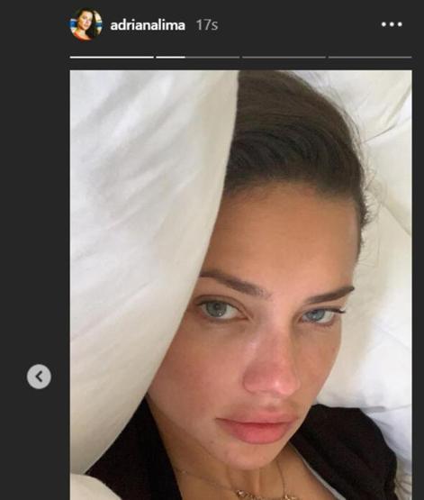 Adriana Lima karanlığın içinden aşkına seslendi