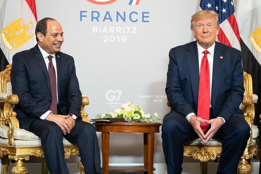 Trump, Sisiden en favori diktatörüm diye bahsetmiş