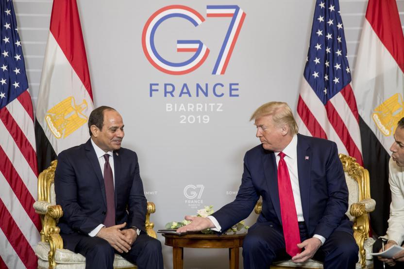 Trump, Sisiden en favori diktatörüm diye bahsetmiş