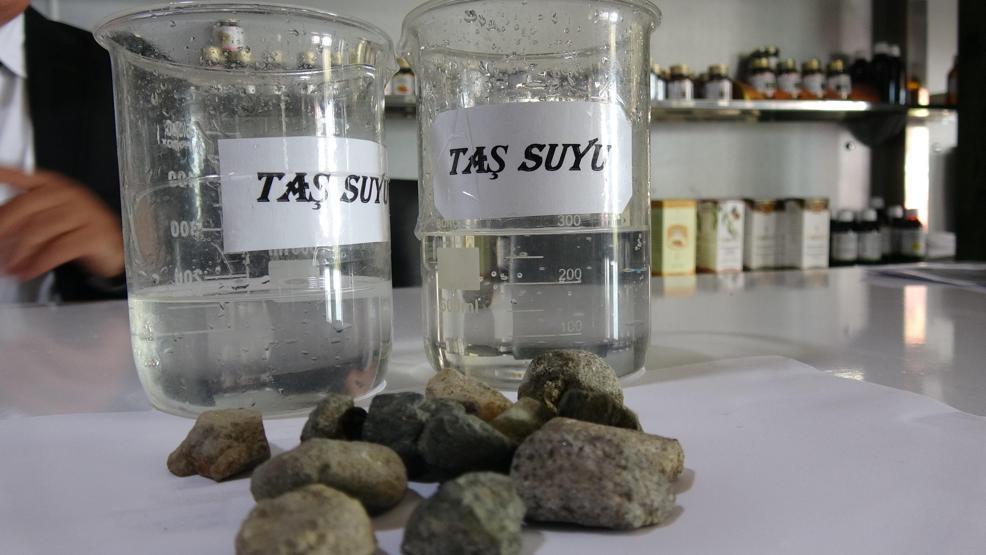 Taşın suyunu çıkardılar Kansere dur diyecek proje