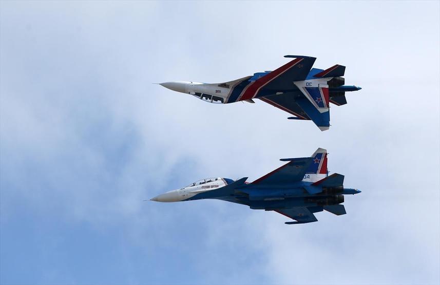 Rus pilotlardan TEKNOFESTte nefes kesen gösteri