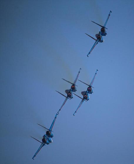 Rus pilotlardan TEKNOFESTte nefes kesen gösteri