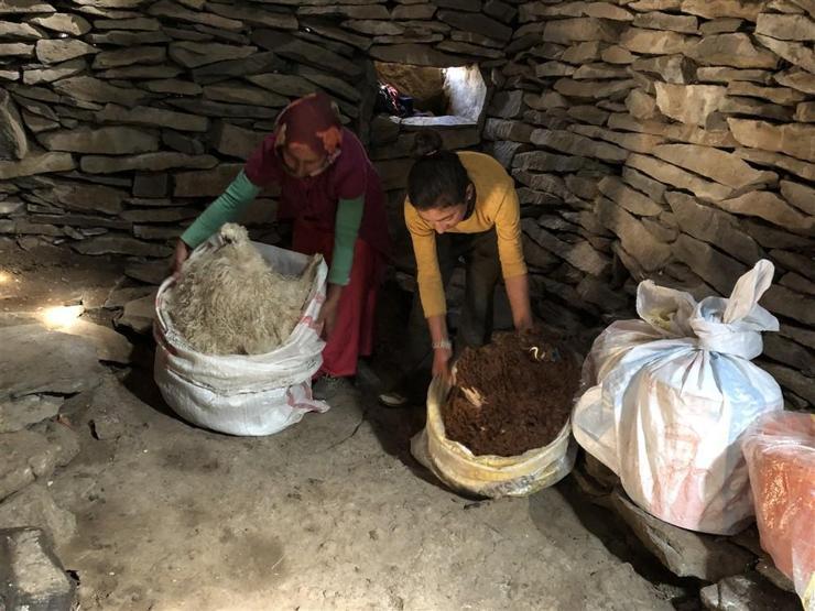 Karsta yaylacıların dönüş yolculuğu