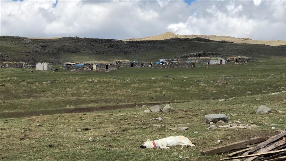 Karsta yaylacıların dönüş yolculuğu