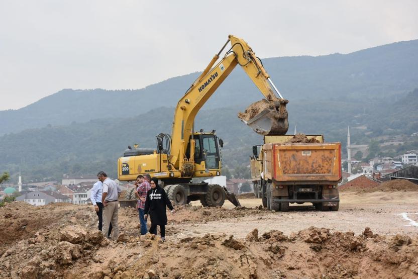 Okul temeli kazısında bulundu Roma dönemine ait