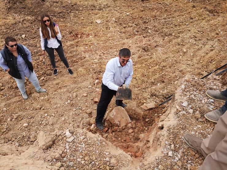 Okul temeli kazısında bulundu Roma dönemine ait