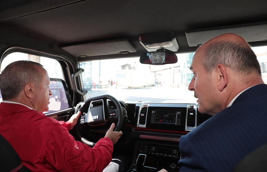 Yerli pikap aracın ismi belli oldu... Cumhurbaşkanı Erdoğan bizzat kullandı